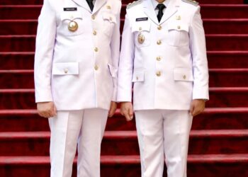 Presiden RI Secara Resmi Melantik H.A.Irwan Hamid dan Sudirman Bungi Bupati dan Wakil Bupati Pinrang Periode 2025-2030