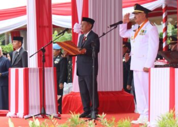 ‎Pinrang Gelar Upacara Khidmat HUT RI Ke-80, Semangat Nasionalisme Digaungkan