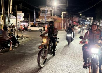 Patroli Gabungan Digeber, Polres Pinrang Kunci Keamanan Ramadhan