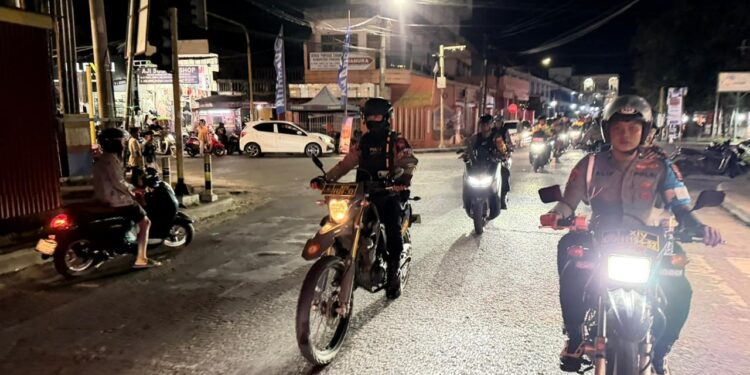 Patroli Gabungan Digeber, Polres Pinrang Kunci Keamanan Ramadhan