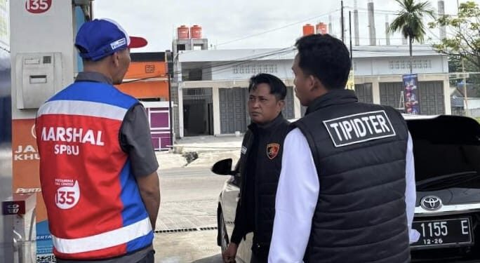 Polres Pinrang Sikat Isu Kecurangan BBM, Tipidter Sidak SPBU Jelang Arus Balik