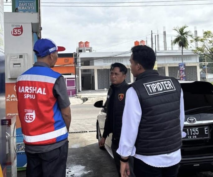 Polres Pinrang Sikat Isu Kecurangan BBM, Tipidter Sidak SPBU Jelang Arus Balik