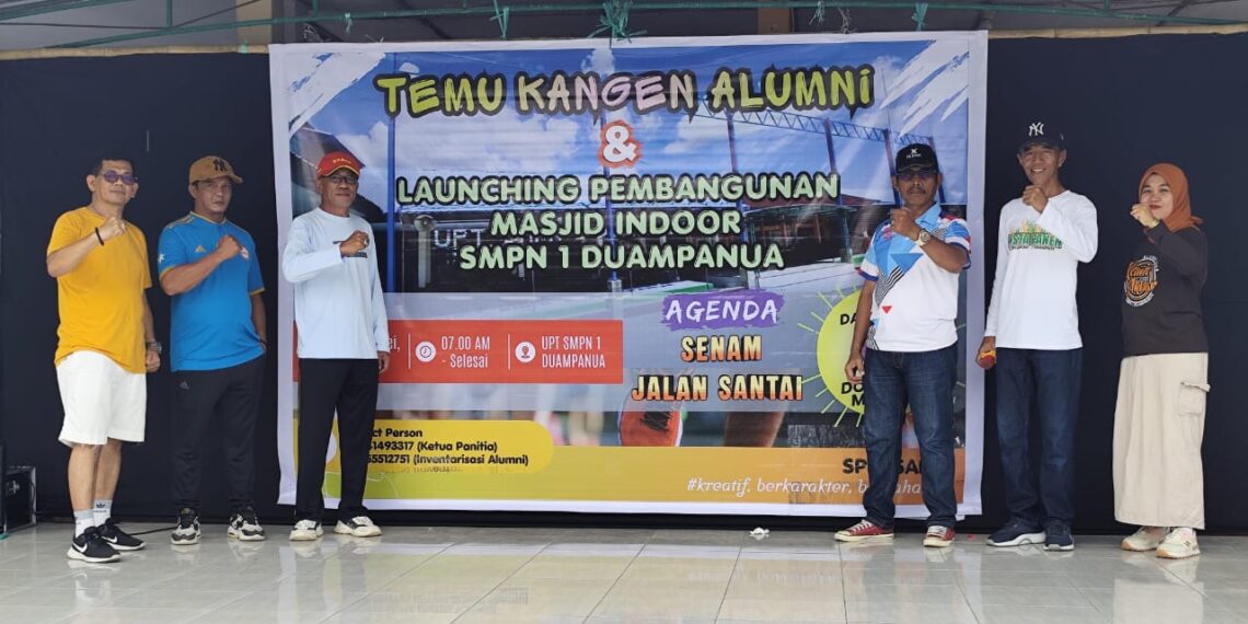 Gaspull Donasi, Masjid SMPN 1 Duampanua Melaju