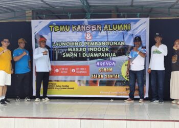 Gaspull Donasi, Masjid SMPN 1 Duampanua Melaju