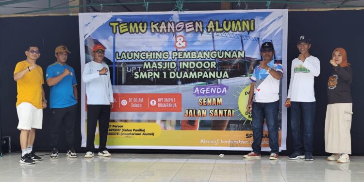 Gaspull Donasi, Masjid SMPN 1 Duampanua Melaju